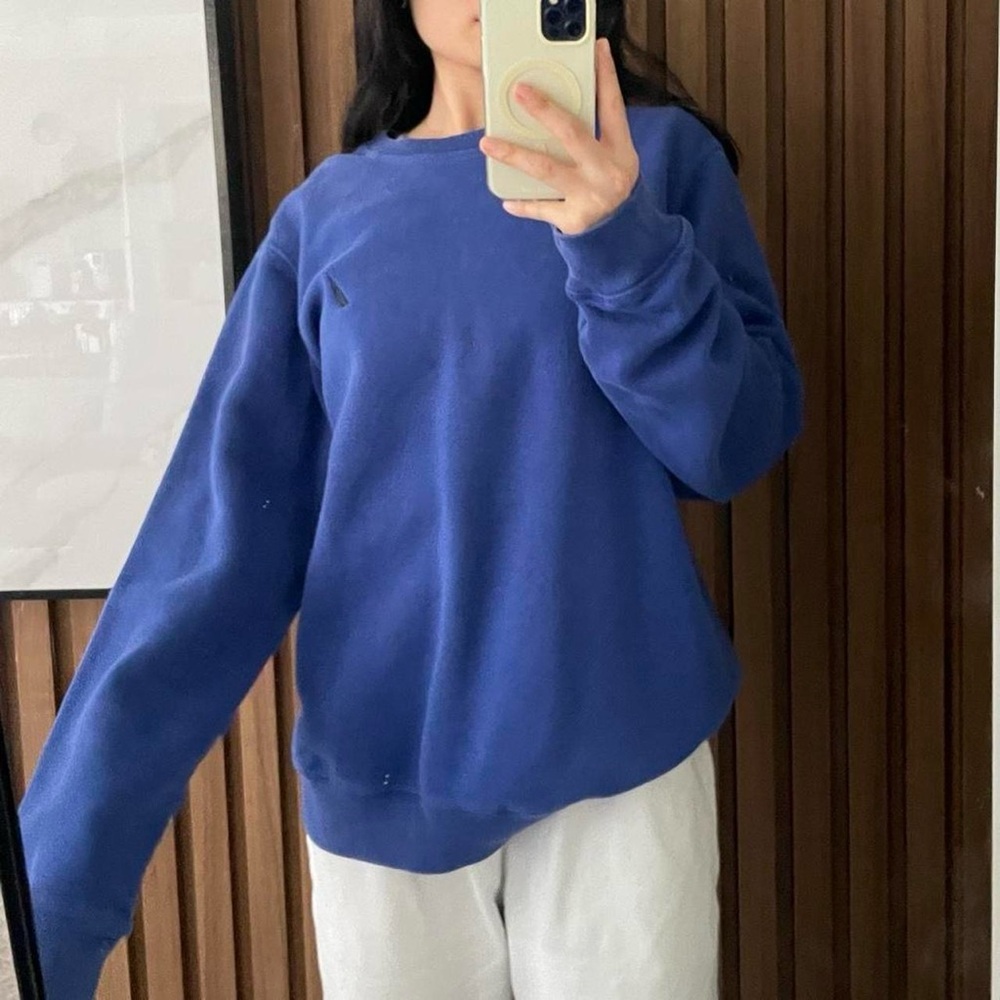 Nautica Blue Crew Neck Sweater